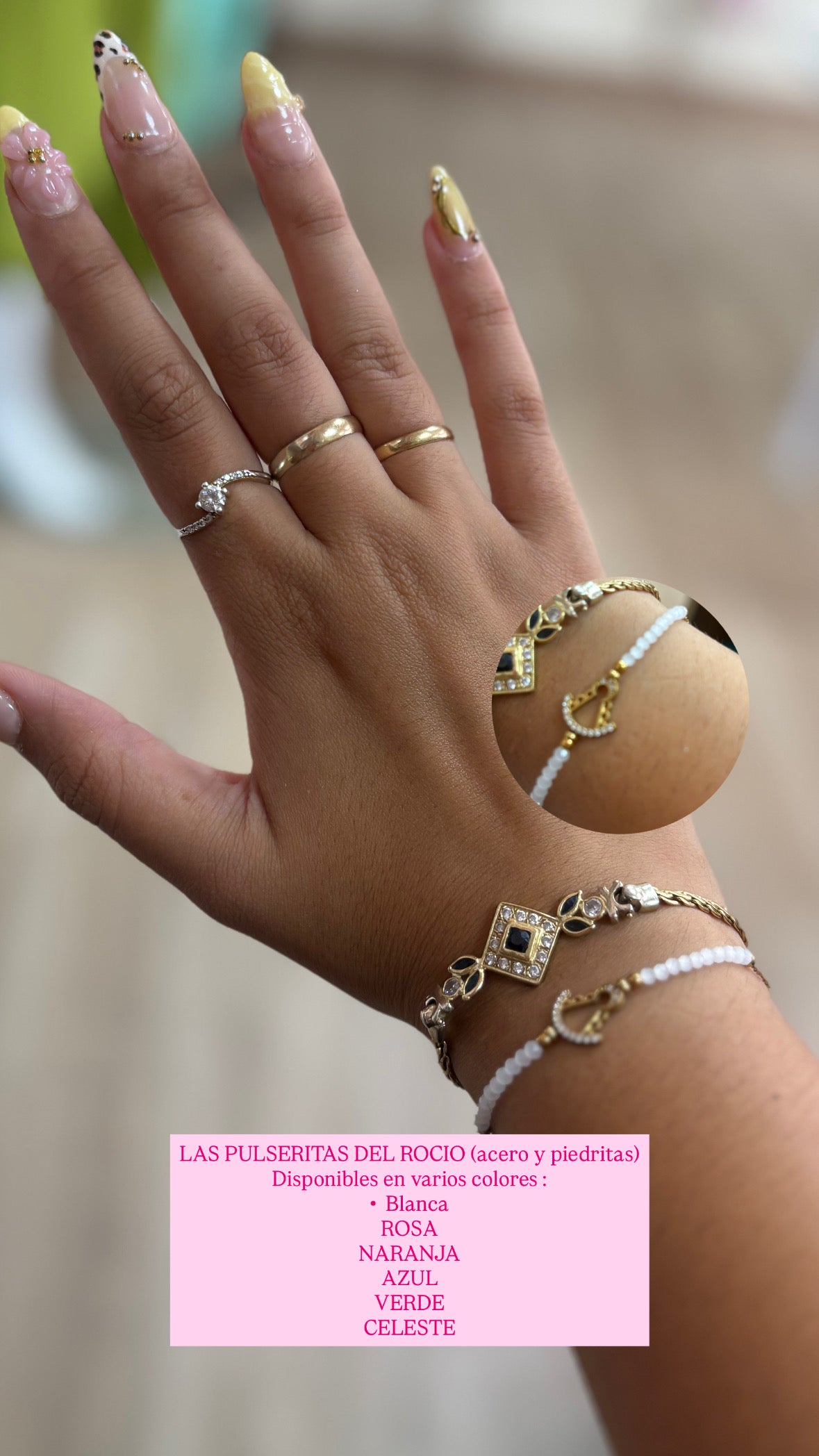 Pulsera virgen del rocio